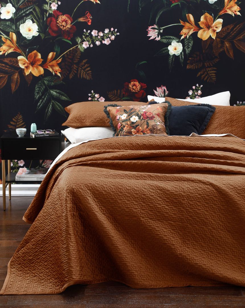 MM Linen - Terrace Bedspread Set - Ginger image 1